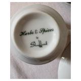 Vintage Shafford Porcelain Cup and Snack Plate Set of 8 Vintage Shafford Porcelain Cup and Snack Plate Set of 8