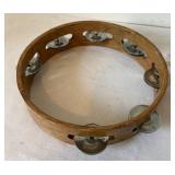 Vintage Wooden Tambourine Vintage Wooden Tambourine
