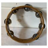 Vintage Wooden Tambourine Vintage Wooden Tambourine