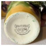 Vintage Ditmar Urbach Art Pottery Pitcher and Glasses from Czechoslovakia Vintage Ditmar Urbach Art Pottery Pitcher and Glasses from Czechoslovakia