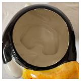 Vintage CKAO Black and White Cat Cookie Jar Vintage CKAO Black and White Cat Cookie Jar