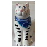 Vintage Coco Dowley Cat Cookie Jar Vintage Coco Dowley Cat Cookie Jar