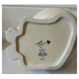 Lenox 'Poppies on Blue' Cat Cookie Jar Lenox 'Poppies on Blue' Cat Cookie Jar