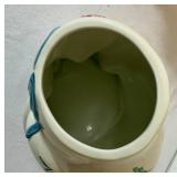 Lenox 'Poppies on Blue' Cat Cookie Jar Lenox 'Poppies on Blue' Cat Cookie Jar