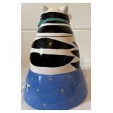 Vintage Coco Dowley 'Feed the Cat' Cat Cookie Jar Vintage Coco Dowley 'Feed the Cat' Cat Cookie Jar