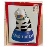 Vintage Coco Dowley 'Feed the Cat' Cat Cookie Jar Vintage Coco Dowley 'Feed the Cat' Cat Cookie Jar