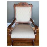 Vintage Victorian Style Platform Rocker Vintage Victorian Style Platform Rocker
