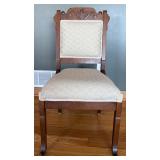 Antique Victorian Style Side Chair Antique Victorian Style Side Chair