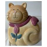 Vintage Treasure Craft Cat Cookie Jar by Susan Marie Vintage Treasure Craft Cat Cookie Jar by Susan Marie