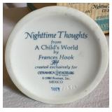 Two 'Nighttime Thoughts' Figurines by Frances Hook Two 'Nighttime Thoughts' Figurines by Frances Hook