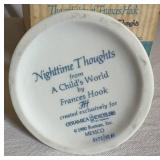 Two 'Nighttime Thoughts' Figurines by Frances Hook Two 'Nighttime Thoughts' Figurines by Frances Hook