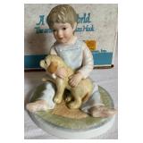 Two 'Puppy's Pal' Figurines by Frances Hook Two 'Puppy's Pal' Figurines by Frances Hook