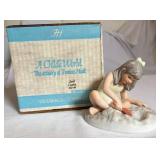 'Sand Castles' Figurine by Frances Hook 'Sand Castles' Figurine by Frances Hook