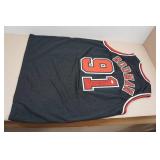 Dennis Rodman Signed Bulls Jersey - Beckett Authenticated Dennis Rodman Signed Bulls Jersey - Beckett Authenticated