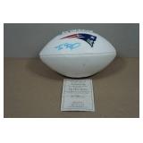 Tom Brady Signed Team Logo Football - Big Time Sports Authenticated Tom Brady Signed Team Logo Football - Big Time Sports Authenticated
