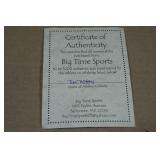 Tom Brady Signed Team Logo Football - Big Time Sports Authenticated Tom Brady Signed Team Logo Football - Big Time Sports Authenticated