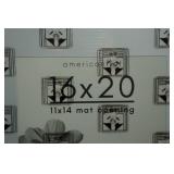 *2* Americanflat Frames - 16'x20' Wood Finish *2* Americanflat Frames - 16'x20' Wood Finish