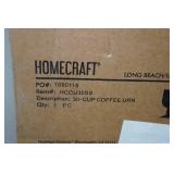 Homecraft 30-Cup Stainless Steel Coffee Urn Homecraft 30-Cup Stainless Steel Coffee Urn