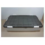 Clear Storage Bin - 32'x19'x6' Clear Storage Bin - 32'x19'x6'