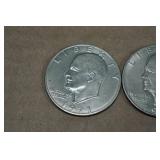 *5* 1970's Eisenhower Dollar Coins *5* 1970's Eisenhower Dollar Coins