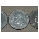 *5* 1970's Eisenhower Dollar Coins *5* 1970's Eisenhower Dollar Coins