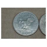 *5* 1970's Eisenhower Dollar Coins *5* 1970's Eisenhower Dollar Coins