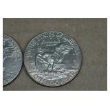 *5* 1970's Eisenhower Dollar Coins *5* 1970's Eisenhower Dollar Coins
