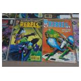 Comic Books - Mister Miricle, Rebels. New Titans, Fightin' Marines Comic Books - Mister Miricle, Rebels. New Titans, Fightin' Marines