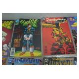 DC Comic Books - Damage, Death Stroke, Hawkman DC Comic Books - Damage, Death Stroke, Hawkman