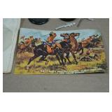 Vintage Painted Lead Toy Soldier Vintage Painted Lead Toy Soldier