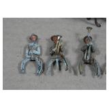 Vintage Painted Lead Soldiers and Horses Vintage Painted Lead Soldiers and Horses