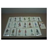 Vintage Soldiers of the American Revolution Post Cards Vintage Soldiers of the American Revolution Post Cards