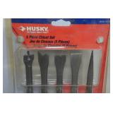 Husky 5-Piece Chisel Set Husky 5-Piece Chisel Set