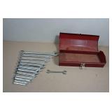 Craftsman Wrench Set in Tool Box Craftsman Wrench Set in Tool Box