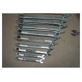 Craftsman Wrench Set in Tool Box Craftsman Wrench Set in Tool Box