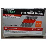 Clipped Head Framing Nails - 3'x.131' Clipped Head Framing Nails - 3'x.131'