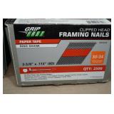 Clipped Head Framing Nails - 3'x.131' Clipped Head Framing Nails - 3'x.131'