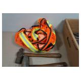 Assorted Tools and Hi-Viz Vest Assorted Tools and Hi-Viz Vest