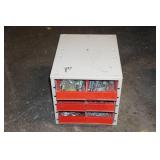 Storage Cabinet with Assorted Hardware Storage Cabinet with Assorted Hardware