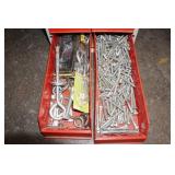 Storage Cabinet with Assorted Hardware Storage Cabinet with Assorted Hardware