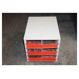 Storage Cabinet with Assorted Hardware Storage Cabinet with Assorted Hardware