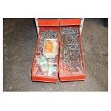 Storage Cabinet with Assorted Hardware Storage Cabinet with Assorted Hardware