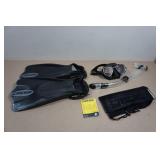 Cressi Adult Rondine Palau Fin Snorkel Set - Fin Size L/XL Cressi Adult Rondine Palau Fin Snorkel Set - Fin Size L/XL