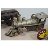 Vintage Cast Iron Cars and Train Vintage Cast Iron Cars and Train