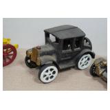 Vintage Cast Iron Cars and Train Vintage Cast Iron Cars and Train