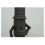 Vintage Cast Iron Planters Peanuts Coin Bank Vintage Cast Iron Planters Peanuts Coin Bank