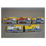 *5* Deluxe Plastic 1:43 Scale Model Cars *5* Deluxe Plastic 1:43 Scale Model Cars