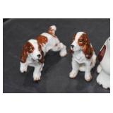 Miniature Ceramic Dog Figurines Miniature Ceramic Dog Figurines