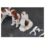 Miniature Ceramic Dog Figurines Miniature Ceramic Dog Figurines