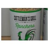 *3* Cattleman's Grill Ranchero Seasoning - 11.8 Oz Each *3* Cattleman's Grill Ranchero Seasoning - 11.8 Oz Each